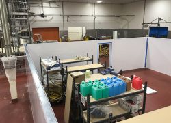 Interior clean room