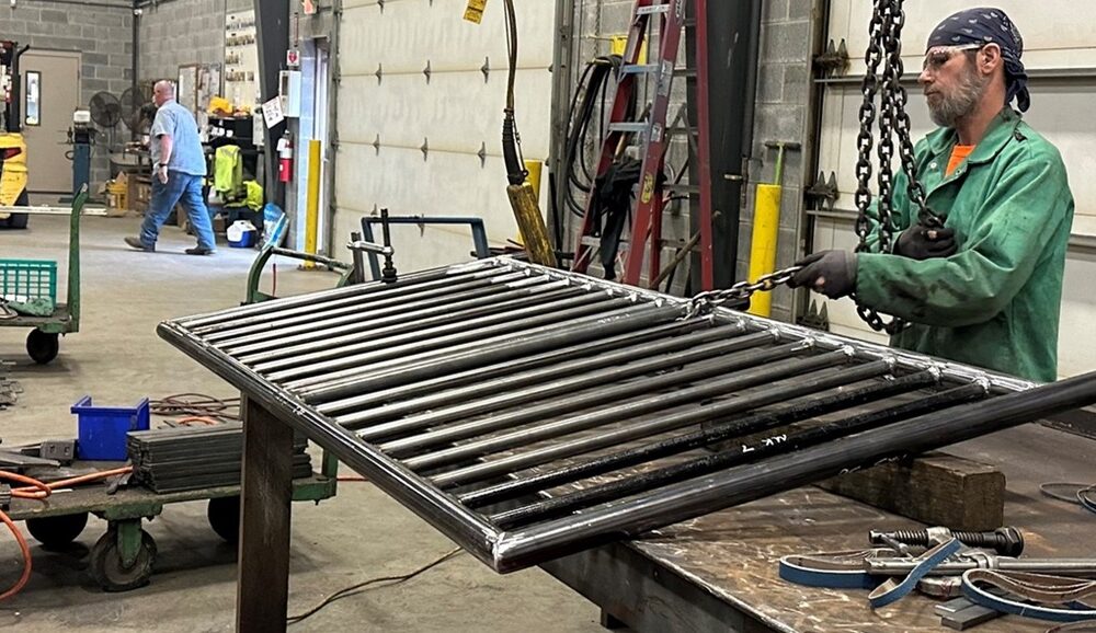 Shop view working with MISC Metals