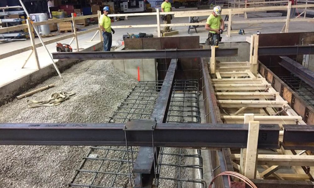 beam installation construction