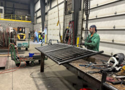 shop view of work on MISC metals