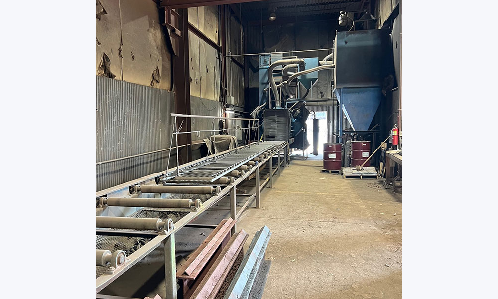 paint line in shop