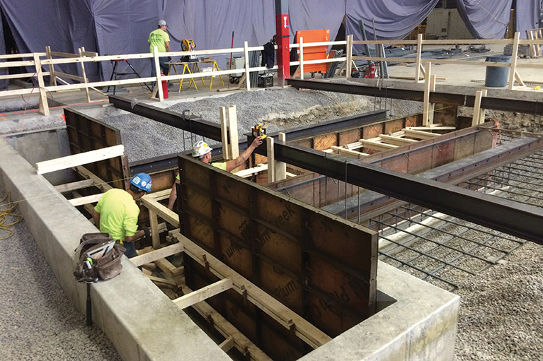 pit framing