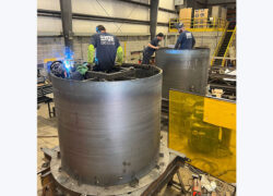 Precast Form in Shop