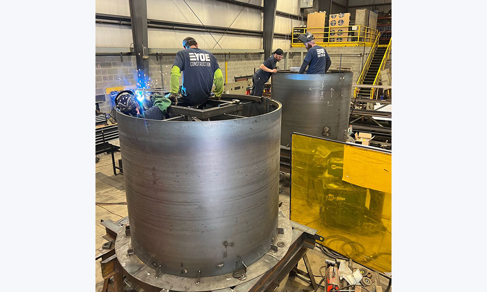 Precast Form in Shop